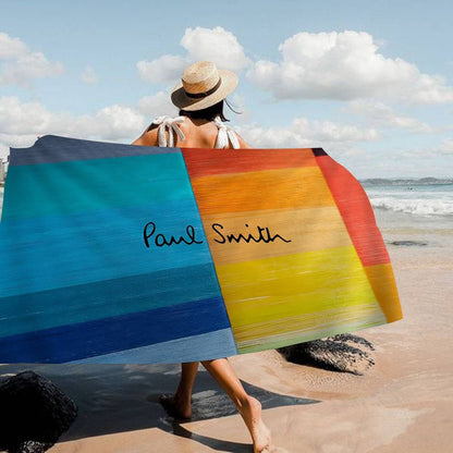 S_Smiths Fashion P_Paul Microfiber Beach Towel Absorbent Quick Dry Soft Yoga Swimming Resort Mountain Climbing Towel