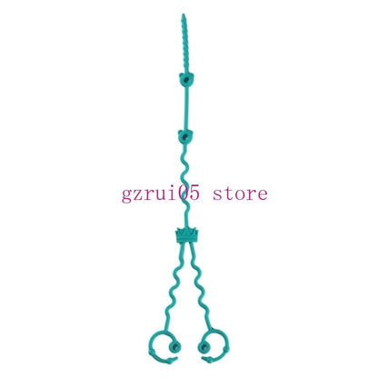 W89E Silicone Pacifier Chain Teething Toy Lanyard Rope Drop Prevention Baby Pacifier Holder Leash Infant Nursing Essential