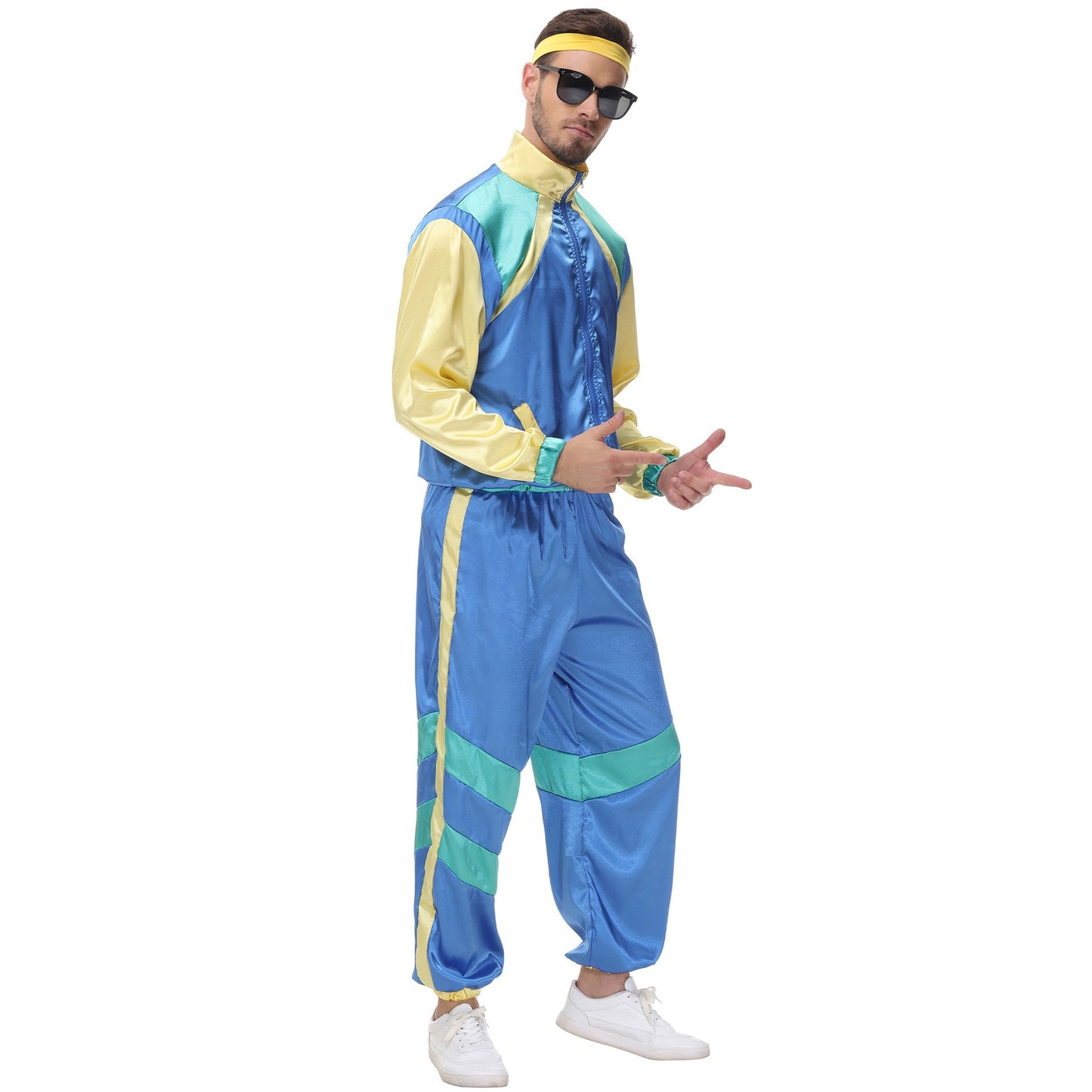 Vintage Disco Hip-hop Varsity Stage Outfit New Carnival Group Dance Wear for Carnival Cocktail Halloween Party Performance