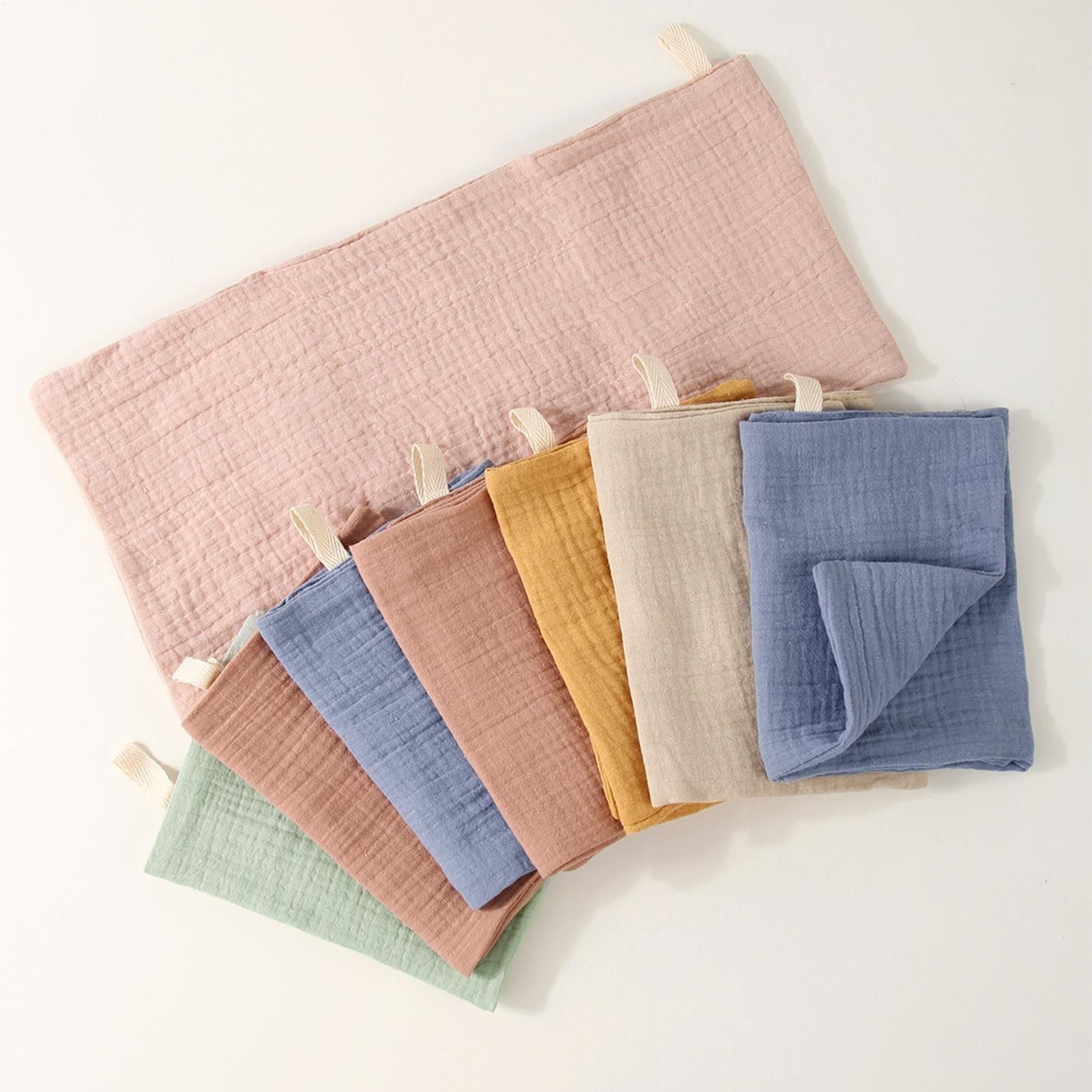 Pennant Banner Flags Nursery Bunting Banner Flags Washable Cotton Fabric Triangle Pennant Garlands for Living Room and Bedroom