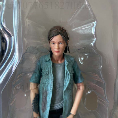 NECA Boneco The Last Of Us Parte 2 Joel Ellie Com Arco Boneco de Ação 18cm Conjunto de 2 Peças Brinquedo Modelo Boneca Articulada Presente de Natal