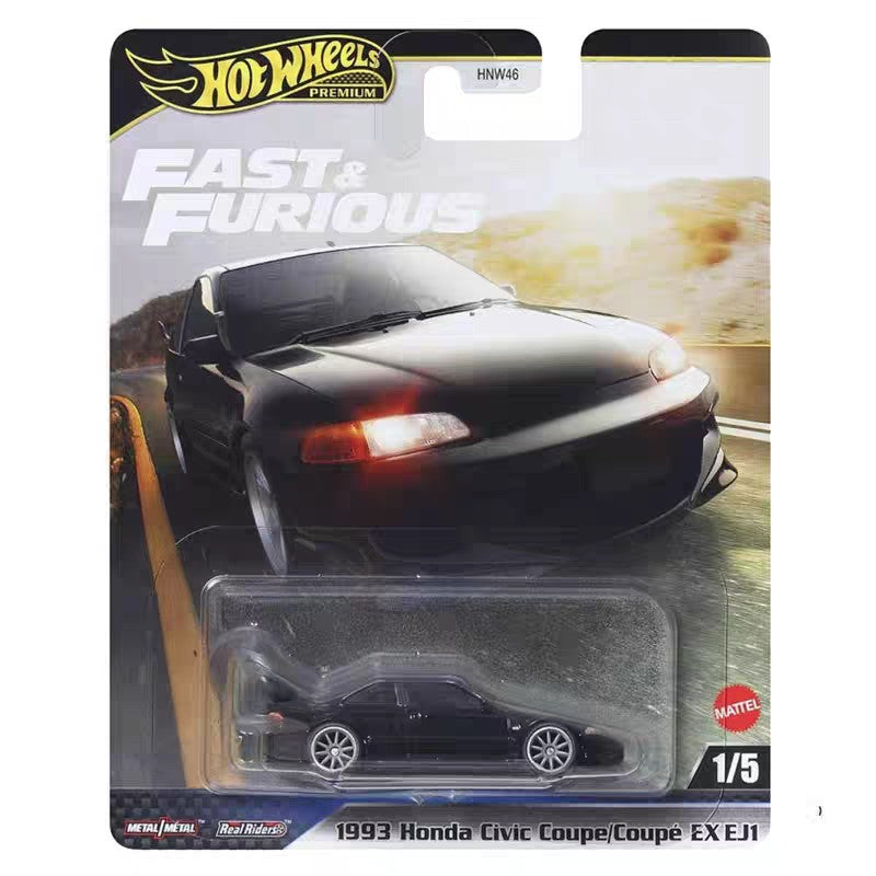 Em Estoque Hot Wheels HNW46 Velozes e Furiosos Série 2025-2026 Carro Mitsubishi 1/64 Modelo Die Cast Surpresa Coleção Carros Brinquedos Modelo