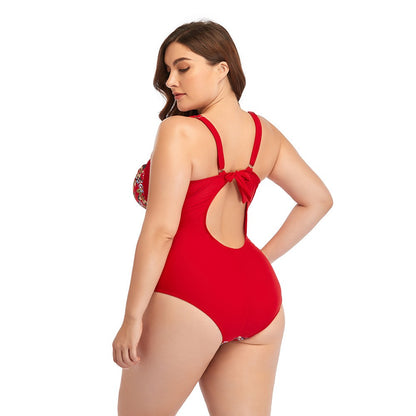 2025 Swimwear Women New Style Of Bikinis Set One Piece Swimsuit Plus Size Sexy And Swimming For Ladies Large Female Beacheach