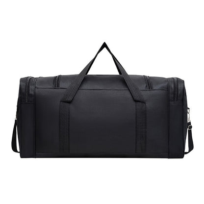 Men's Large Capacity Luggage Bag - Multi Pocket Travel Bag with Zipper Closure, Foldable Design, Ideal for Vacation and Sports E