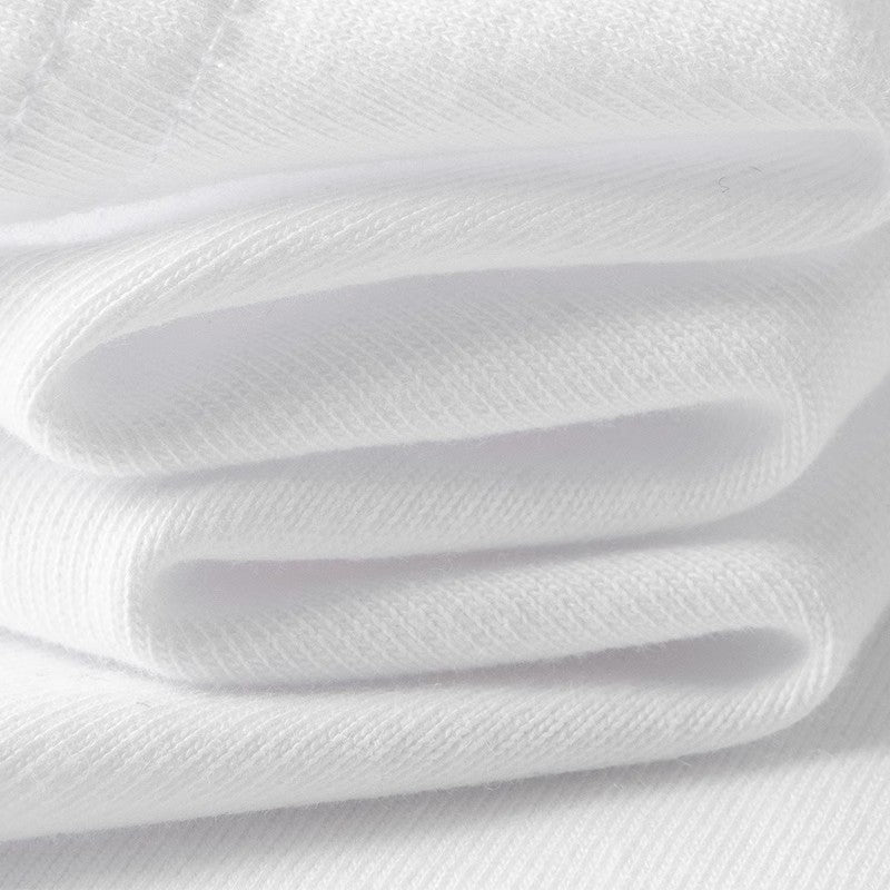 100% Cotton White Long sleeve T-shirt Men Autumn 2025 New Solid color High quality Loose Casual Black Tee Y2k Top Men clothing