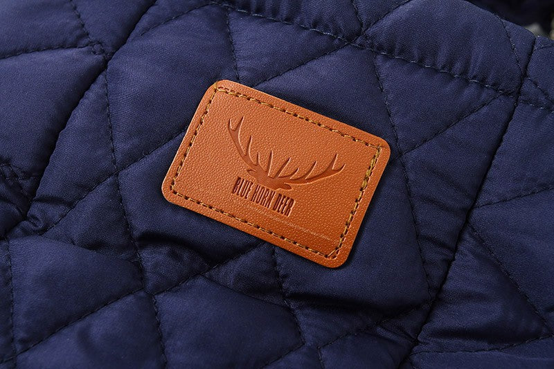 Winter Newborn Boys Romper Cotton Padded Argyle Printed Infant Babys Boys Bodysuit Toddler Kid Boy Hooded Jumpsuit 0-3Y Overalls