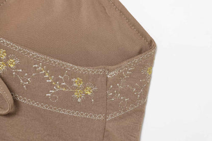 HH Women New Fashion Solid Belt Wrinkles Decorate Casual Loose Trousers Female Chic Zipper Side Pocket Slim Wide Leg Pants