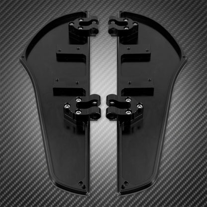 Pedaleiras Antiderrapantes Dianteiras para Motocicleta Harley Softail Fatboy Deluxe Touring Electra Glide FLHR