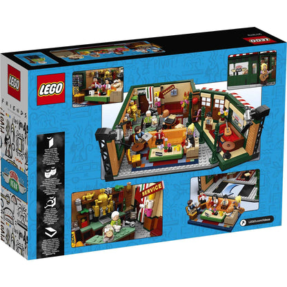 Blocos de Montar LEGO Friends Ideas Central Perk 7 Minifiguras Novas de Setembro de 2019 Brinquedo Presente de Aniversário Natal 21319 1070 Peças