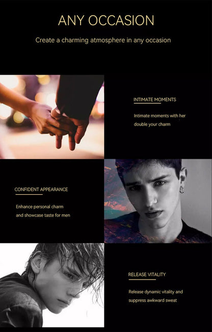 Toilette Spray Million Gentleman Vitality Confidence Cologne Perfume 100ml Bric Charm Perfume Brand Men's Pheromone Date Eau De