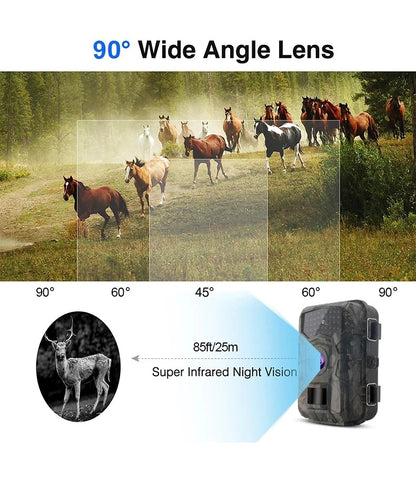 Hunting Camera Wild Infrared Night Vision Outdoor Motion Trail Game Cam Activated Tracking Photo Trap Cam Wild Surveillance