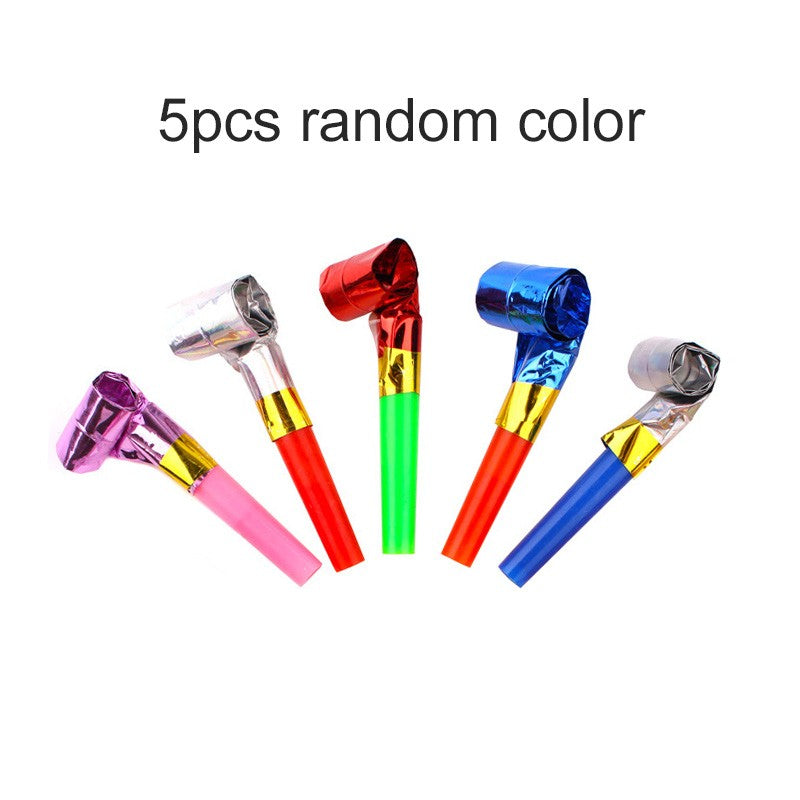 5~100pcs Blowing Telescopic Whistle Party Noise Generator Plastics Party Entertainment Cheering Props Festival Gift Pinata TMZ