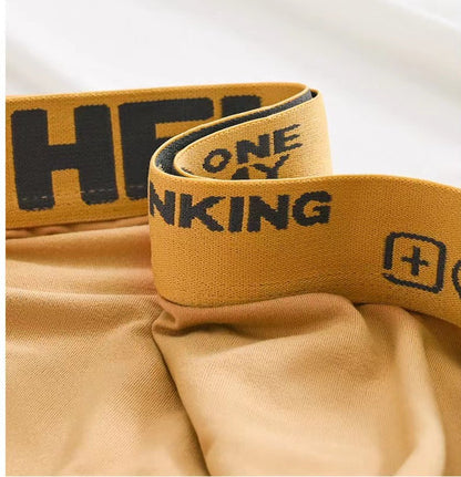 5PCS Boxer Panties Men Letter Underwear Trunks Sexy Underpant Comfortable Breathable Soft Cotton Panties Boxer Shorts Plus Size