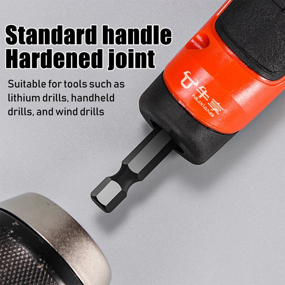 Parafusadeira Elétrica de Canto Multifuncional de Alto Torque 90° de Ângulo Reto Ferramenta Manual Adaptador de Broca de Canto
