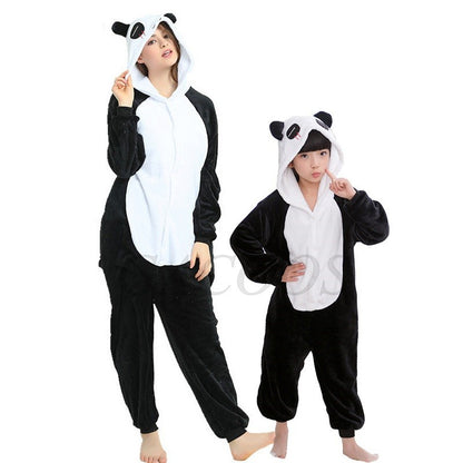 Kigurumi Capybara Onesies Adults Kids Sleepwear Women Men Flannel Cartoon Animal Pajamas Chidlren Halloween Performance Jumpsuit