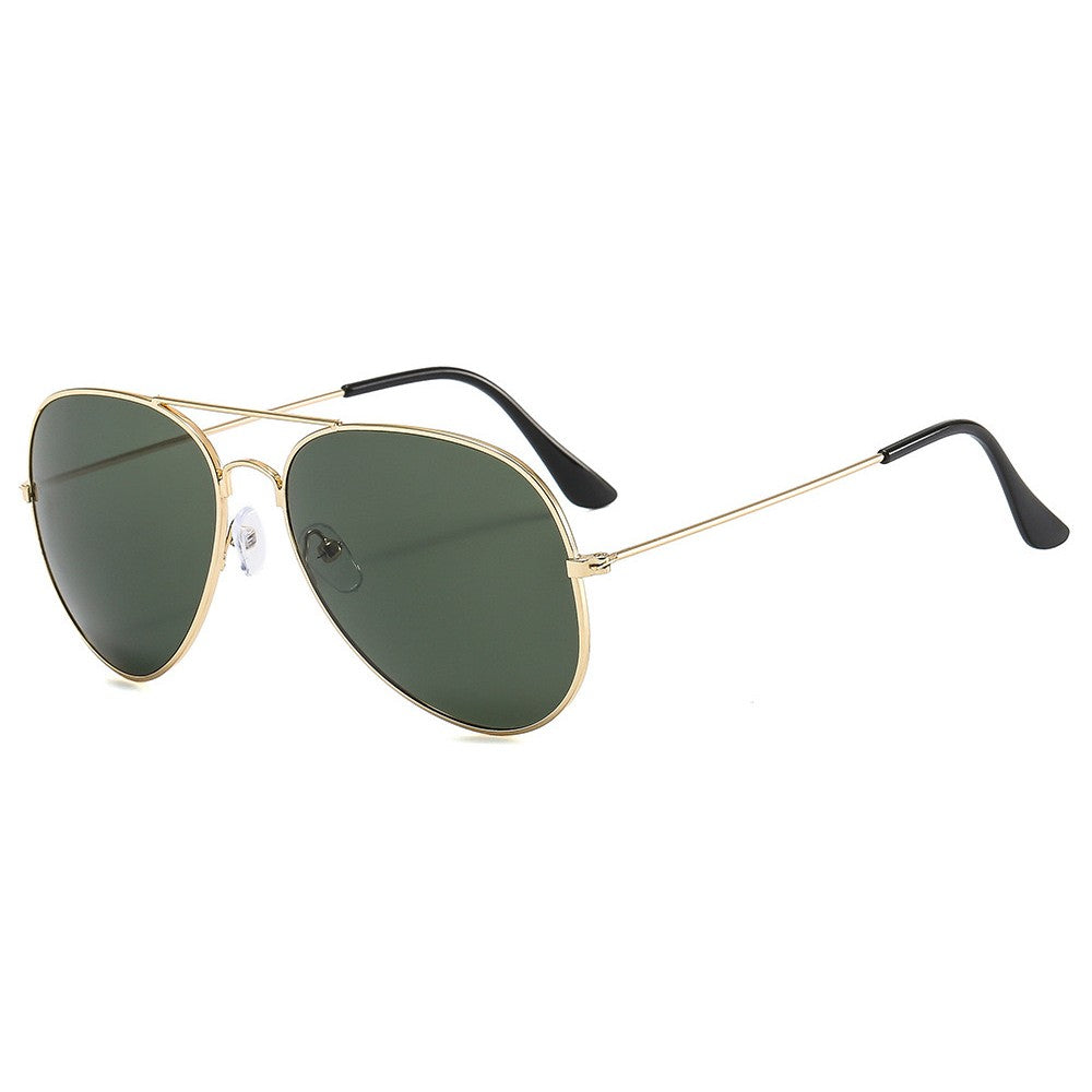 Fashion Brand Classic Pilot Men Sunglasses Vintage Metal Ray Sun Glasses Women Driving Male Shades UV400