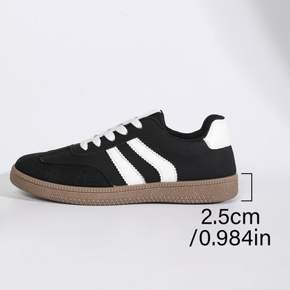 Spring Autumn Platform Sneakers Women Fashion Mixed Colors Lace-Up Sport Shoes Woman Comfortable Non Slip Flat Trainers Female