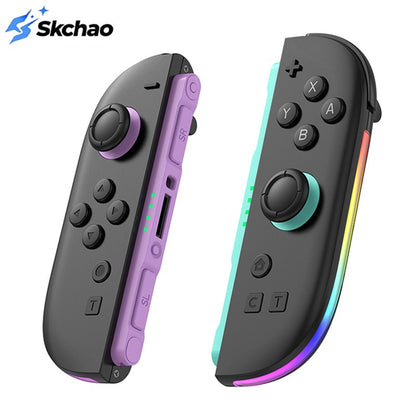 JOY-06 Wireless Game Controller For Switch 2 Magnetic Bluetooth Gamepad with 9-Axis Gyroscope RGB Light Wake-up For NS2 Joycons