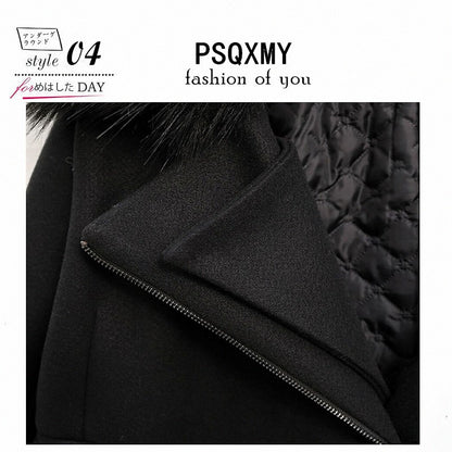 2024 New Winter Fur Collars Cashmere Coat Long With Thick Wool Cloth Coat Of Cultivate One'S Morality Women Clothing Plus Size