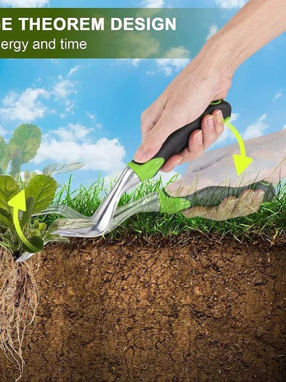 Hand Weeder Tool Weed Puller Tool for Garden Weeding Digger Tool with Ergonomic Handle for Weed Removal Farmland Transplantation