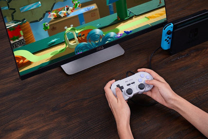 1 Or 2PCS 8BitDo SN30 Pro Wired USB Gamepad for Nintendo Switch Windows 10/11 Compatible with Raspberry Pi Game Controller
