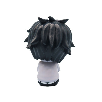 Novo conjunto de 5 peças Jujutsu Kaisen Cute Yuji Itadori Gojo Satoru Q Ver. Bonecos de Ação de PVC Figuras de Anime Modelo Brinquedos Coleção Boneca Presente