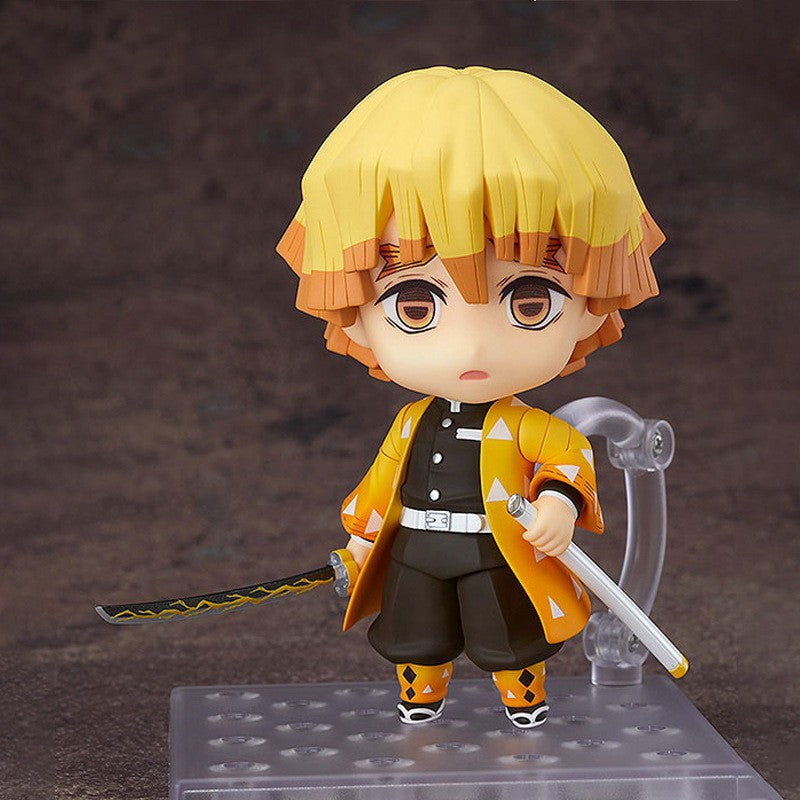 6 tipos de bonecos de ação Demon Slayer Kamado Nezuko Tanjirou Agatsuma Zenitsu Hashibira Inosuke Tomioka Giyuu Kochou Rengoku