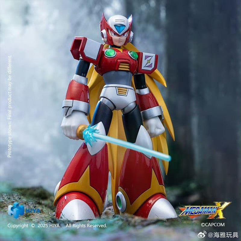 [Pré-Venda] 14,5CM HIYA Escala 1/12 5,7 Polegadas Action Figure Exquisite Basic Series Mega Man X Series Zero Anime Toy