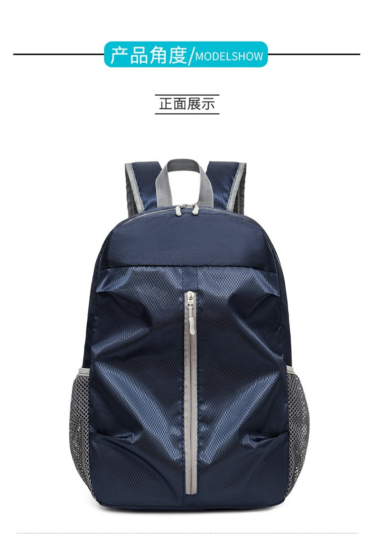New lightweight casual backpack for cross-border outdoor travel; large capacity sports bag for commuting