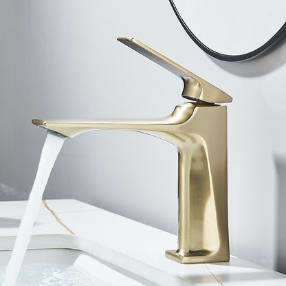 Black Bathroom Faucet Deck Mounted Bathroom Sink Mixer Tap Single Lever Basin Sink Mixer Faucets Chrome/White/Grey/Brushed Gold