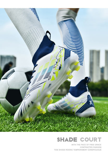 Professional Men Soccer Boots Outdoor Lawn Training Sneakers Cleats Men's Soccer Boots TF/FG Youth Soccer Field Futsal Sneakers