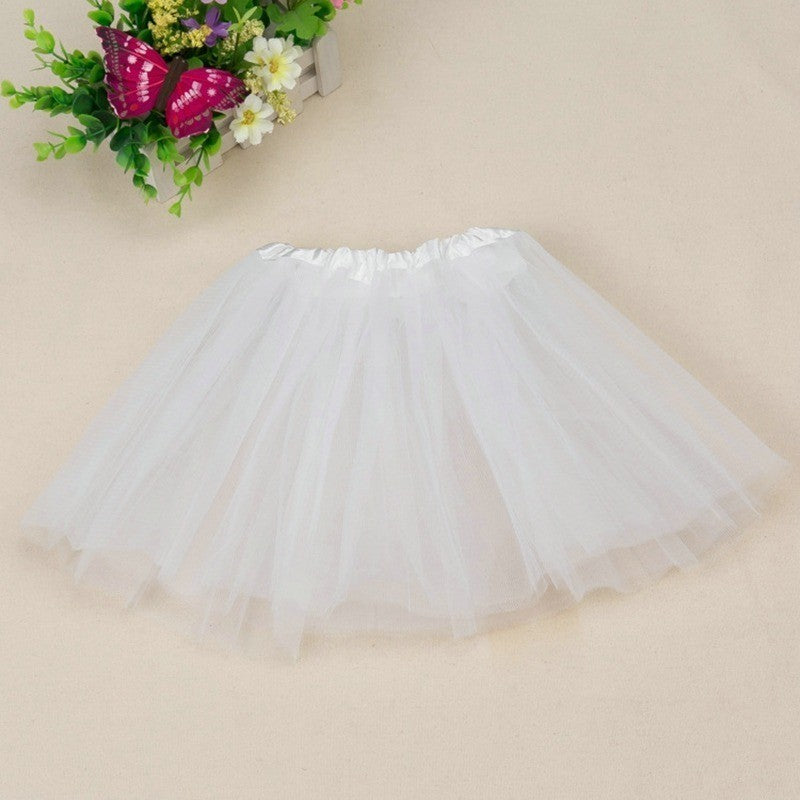 New Women's Tulle Skirt 50s Rockabilly Petticoat Tutu Underskirt Retro Ballet Dance Skirt 3-Layer Tulle Ballet Carnival Costume