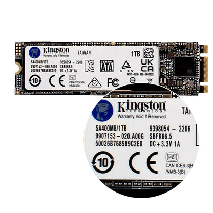 SSD M.2 2280 A400-NGFF Kingston Unidade de Estado Sólido Interna 120GB 240GB 480GB 1TB 2TB Alto Desempenho para Notebook e Desktop
