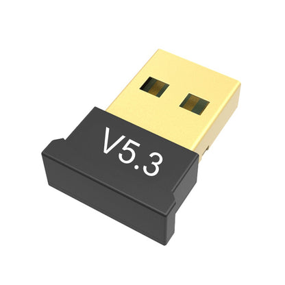 Adaptador Bluetooth 5.3 USB Compatível com Windows 11/10/8.1 Receptor de Música Plug&Play Mini Transmissor para PC Desktop