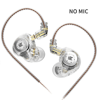 KZ EDX Pro Earphones Dynamic In Ear Monitor HiFi Wired Headphones Bass Stereo Game Music Earplugs Noice Cancelling Headset