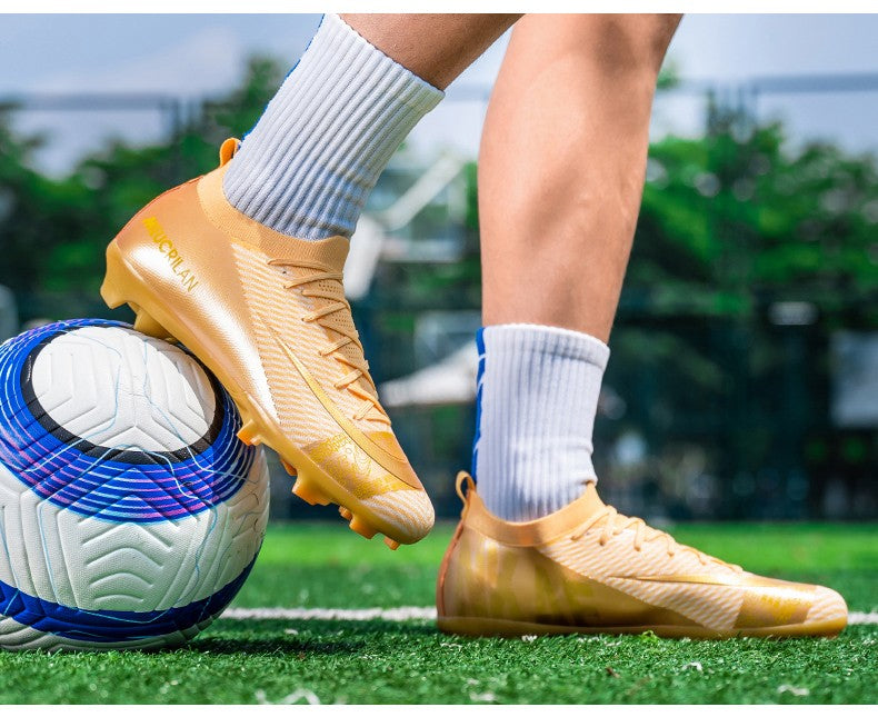 New Men Soccer Shoes TF/FG Society Match Cleats Football Field Boots Indoor Professional Training Original Women Football Shoes