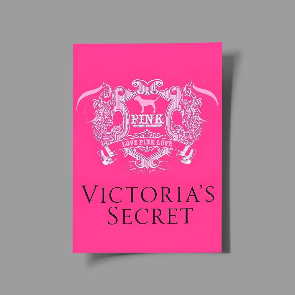 1pc V-V-Victorias-Fashion-S-Secret Poster Print For Bedroom Living Room Home Decor Painting Wall Art HD Picture Mural