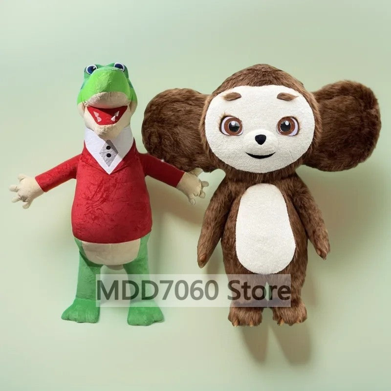 Giant Panda Inflatable Costume Street Funny Polar Bear Mascot Costume Party Role Playing Plush Inflatable Mascot Costume