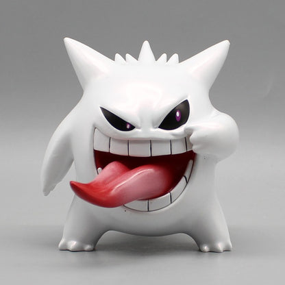 9cm Pokémon Gengar Boneco Transparente, Lindo Anime PVC Action Figure para Decoração de Quarto Coleção Presente para Fãs