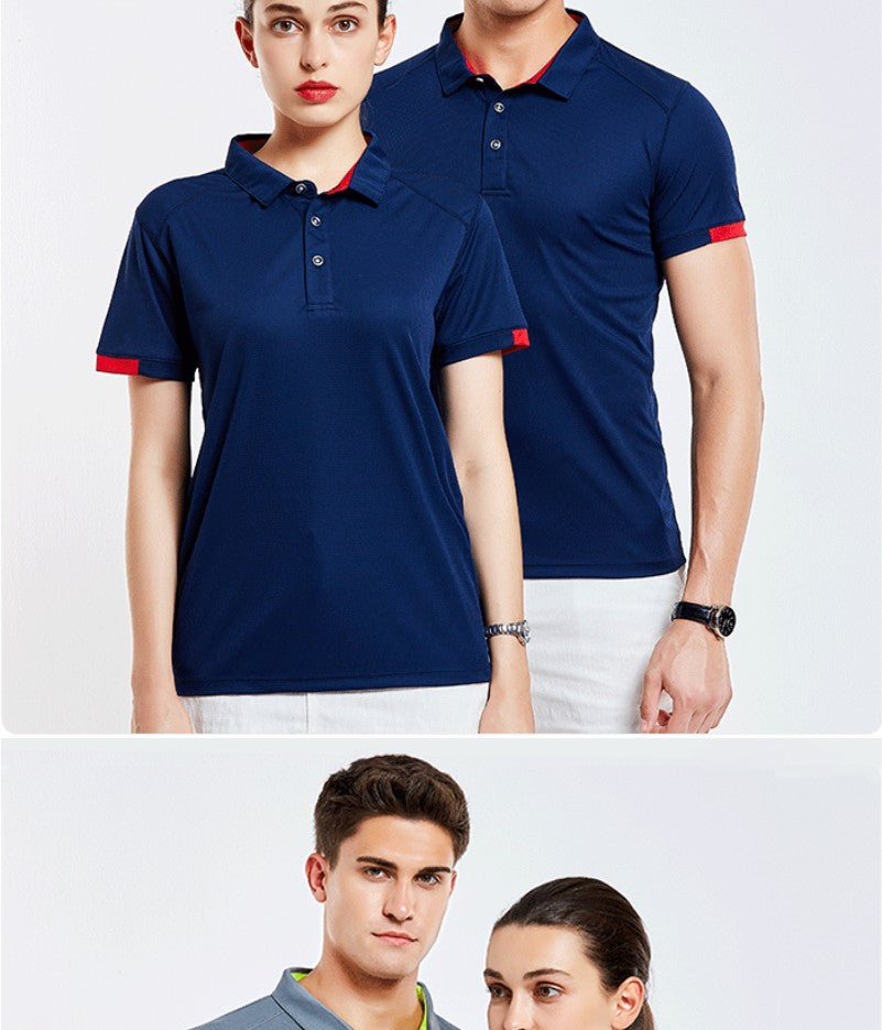 Casual Sports Quick-drying Lapel Short-sleeved POLO Shirt Cycling Suit Fitness Suit For Men