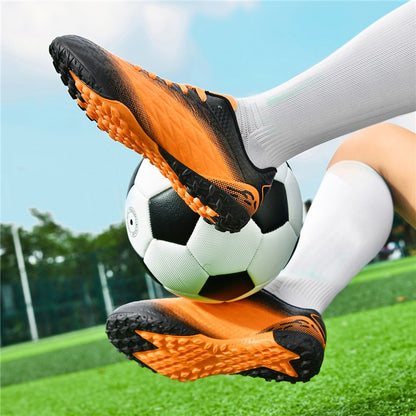 Unisex Soccer Cleats for Youth Comfortable Breathable Football Shoes for Match Training