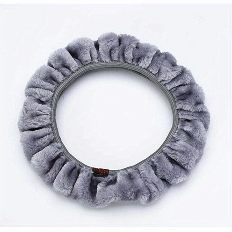 1pc Winter car steering wheel cover without gall