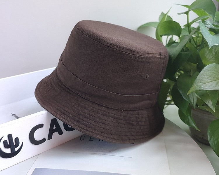 Korean Big Head Washed Denim Bucket Hats Men Cotton Sun Hat Plus Size 64cm Oversize Bob Panama Unisex Big Size Fisherman Cap