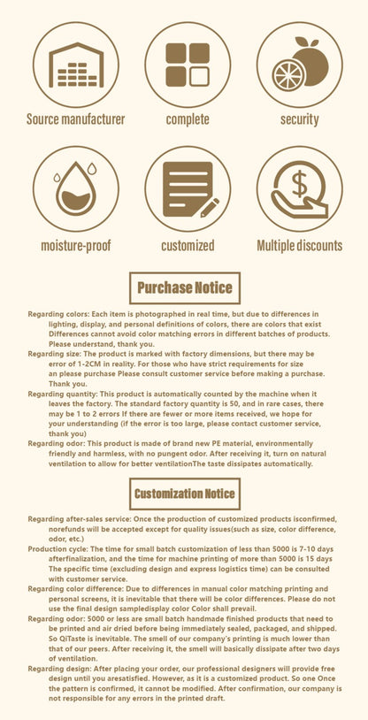 50 supermarket shopping bags clothing store plastic bags personalized advertising tote bags party gift bags custom printed logo