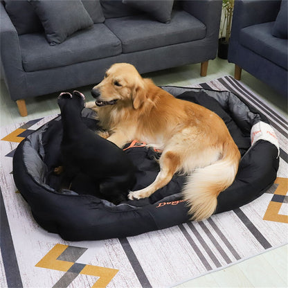 Cama para cachorro tipo sofá ortopédico impermeável XXL XL L, tapete para pets, canil, cesto lavável para cachorros, almofada removível para cães de porte pequeno, médio e grande