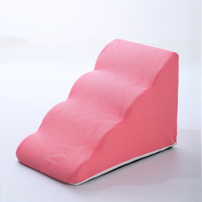 Rampa para Cães Escada para Animais de Estimação de 2 3 4 Degraus Rampa para Gatos e Cães Sofá Cama Escada para Cães Antiderrapante Removível Suprimentos para Animais de Estimação Brinquedos Rampa