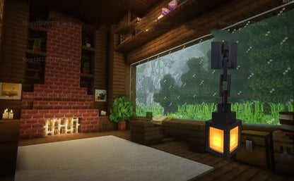 16 Color Wall Mounted Night Light with Remote Rechargeable LED Bedside Lantern Pixel Lantern Mood Light for Kids Bedroom Living