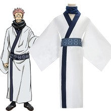 Ryomen Sukuna Cosplay Costume Adult Outfits Japan Sukuna Kimono Hanfu for Halloween Carnival Anime Comin Clothing JK Role