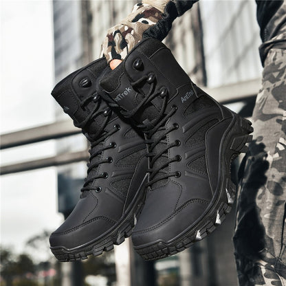 Botas de Caminhada Masculinas de Cano Alto, Casuais, Confortáveis e Quentes