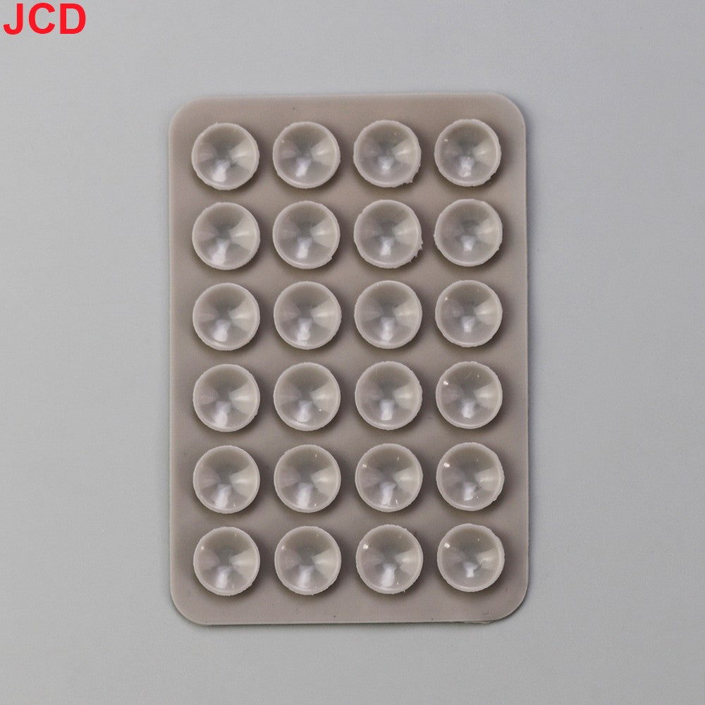 JCD 24 Quadrado Silicone Espesso Ventosa Ventosas Celular Tablet Bagagem Ventosa Carregador Universal Capa de Couro